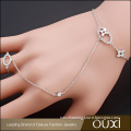 OUXI 2016 New Design Women Austria Crystal Ring Bracelet Combination